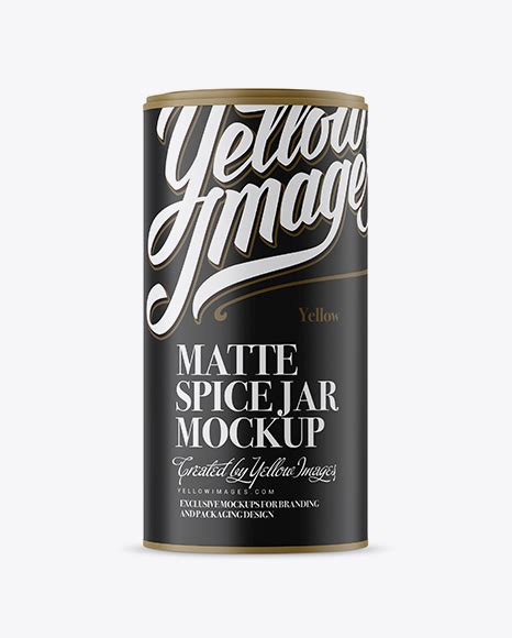 Download 70+ Best Spice Jar Mockup Templates | Graphic Design Resources