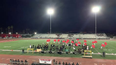 Rubidoux High School Riverside Division Class 5a Band And Color Guard