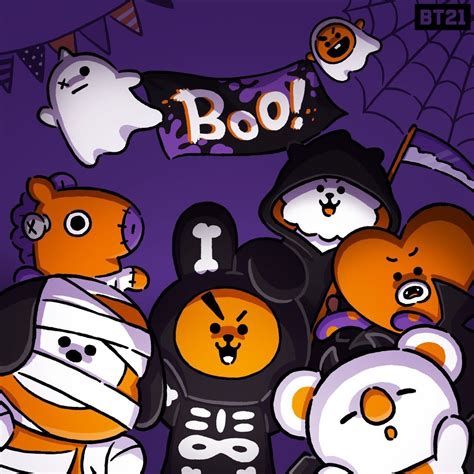 Halloween BTS Wallpapers Wallpaper Cave