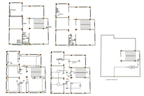2 Bhk House Electrical Layout Plan Design Cadbull