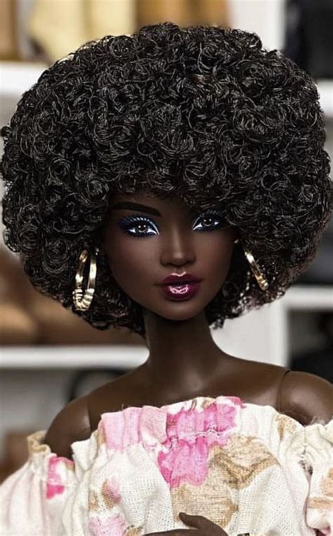 Pin By Teresa On Barbie Black In 2023 Beautiful Barbie Dolls Pretty Black Dolls Natural Hair