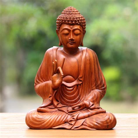 'Buddha in Lotus - Buddha in Lotus | NOVICA