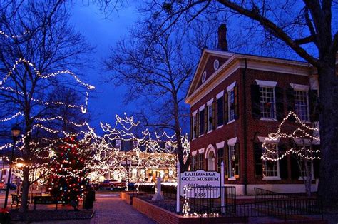 Visit This Charming Hallmark Town In Georgia At Christmastime