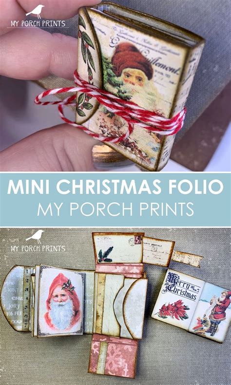 Mini Christmas Folio My Porch Prints