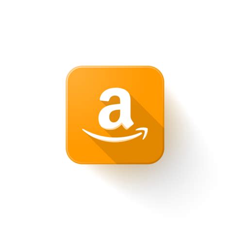 Amazon 로고 아이콘 에 Popular Web Logos Button