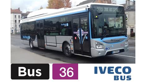 BUS 36 COURDIMANCHE Les Croizettes PONTOISE SNCF STIVO RATP ÎLE