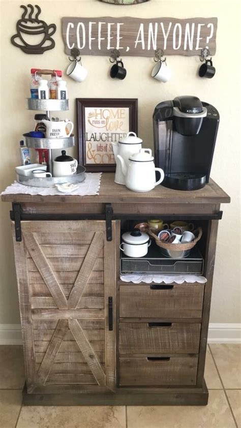 Coffee Corner Ideas For The Home In A Farmhouse Style
