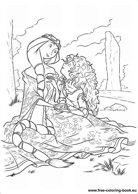 Pixar movie coloring pages getcoloringpages. Coloring pages Brave - page 3 - Printable Coloring Pages ...