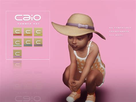 Caio Cc Summer Set All Lods 21 Swatchs Clothes 7 Sims 4 Mods