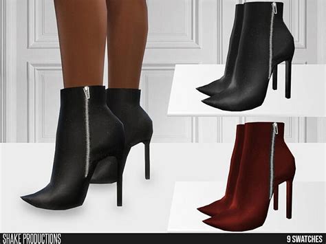 659 High Heel Boots By Shakeproductions At Tsr Sims 4 Updates