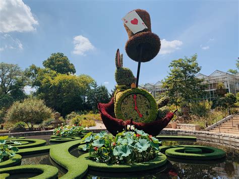 Get Lost In Alices Wonderland Exhibit At Atlanta Botanical Garden