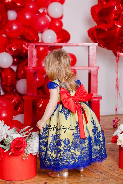 Matchinglook Snow White Birthday Dress Mommy And Me Outfit Formal D