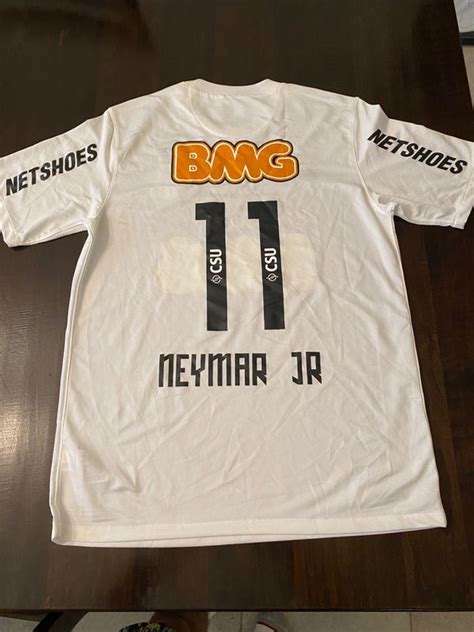 Neymar Jr From Santos Fc 2012 Season Jersey Originally Signed By
