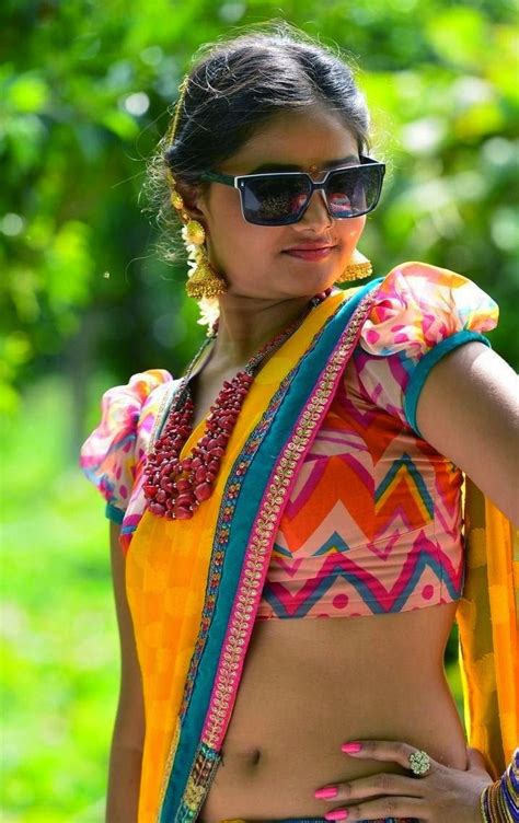 Actress Shreya Vyas Hot Navel Show Stills Cap