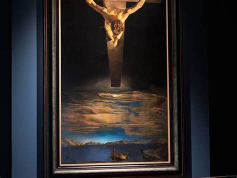 Dali Jesus Crucifixion Painting