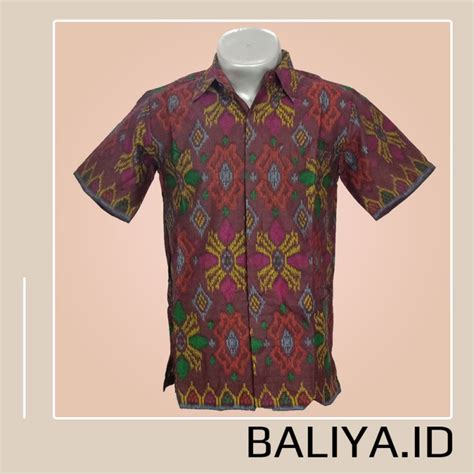 Baju Endek Bali Modern Server Gambar