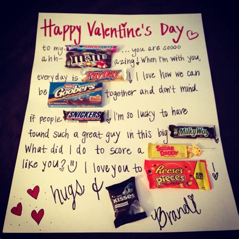 Pin By Brandi Richardson On Valentines Day Diy Valentine S Day Cards For Him Diy Gifts For