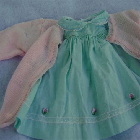 Aqua Baby Dress Small Etsy Traditional Baby Clothes Vintage Baby