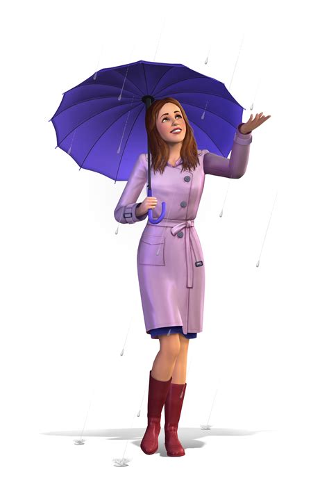 Ts3seasonsrenderumbrellagirl Simsvip