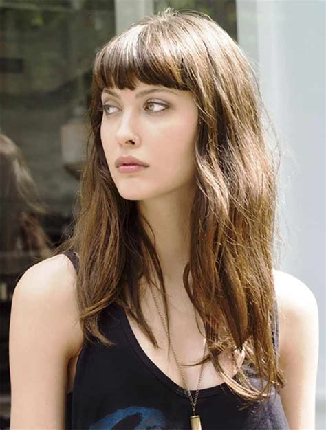 Go Gala With Fringe Hairstyles Muvicut Hairstyles For Girls