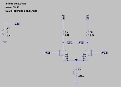 Solved 3 Stage Differential Ring Oscillator Simulation Output Remains