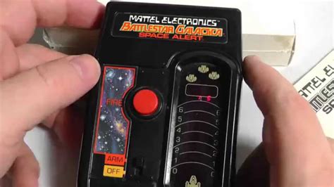 Mattel Electronics Battlestar Galactica Space Alert 1978 Retro