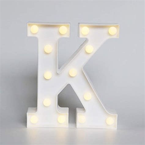 Diy Led Decorative Marquee Alphabet Letter Lights Sign Light Up Letter
