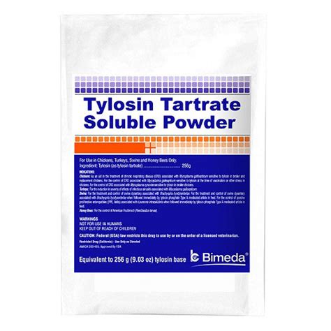 Tylosin Soluble Powder Heartland Vet Supply
