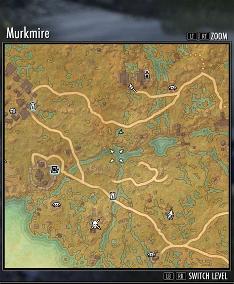 Eso Murkmire Treasure Map