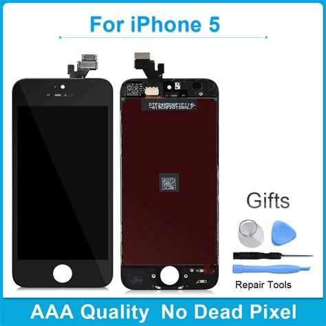1PCS Quality AAA Touch Screen Display LCD For IPhone 5 5G Touch