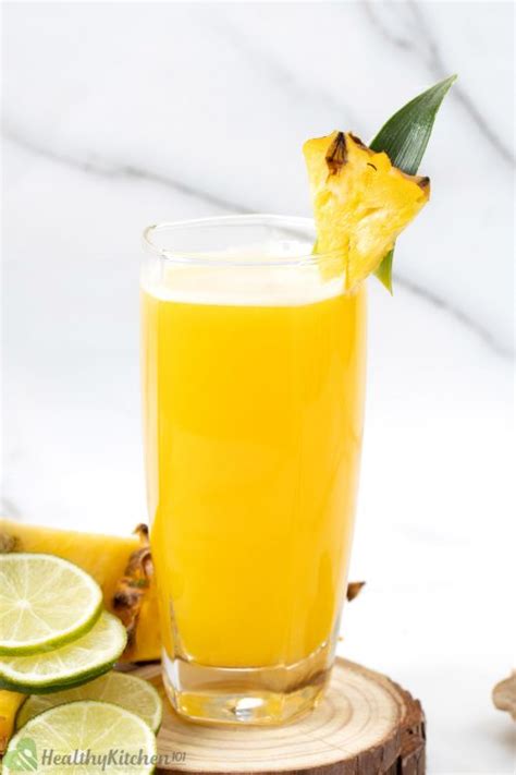Pineapple Ginger Juice Recipe A Flavorful Tropical Quencher