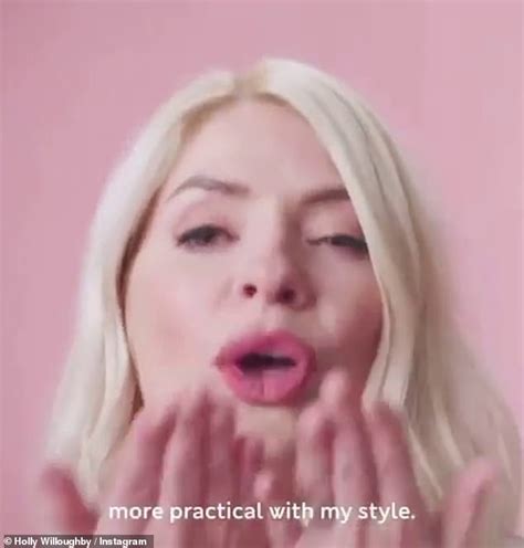 Holly Willoughby Cuts A Casual Figure In A Ramones T Shirt As She Films New Mother S Day Advert