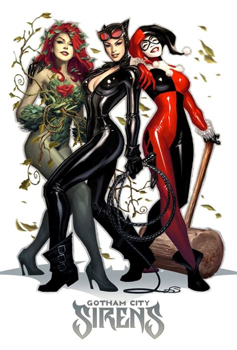 poison ivy and harley quinn and catwoman wallpaper