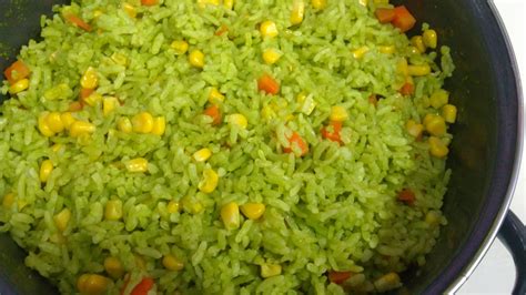 ARROZ VERDE, Receta # 109, como hacer arroz verde | Como hacer arroz