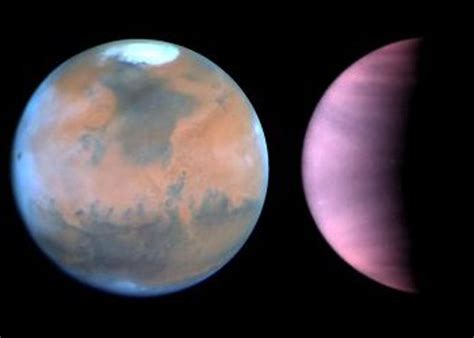 Mars and venus in the bedroom. Hubble Monitors Weather on Mars and Venus | ESA/Hubble