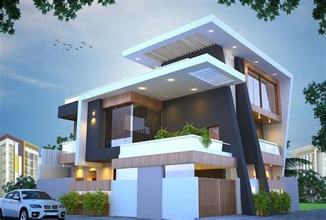 Archplanest Online House Design Consultants Modern Simplex Elevation Duplex Elevation
