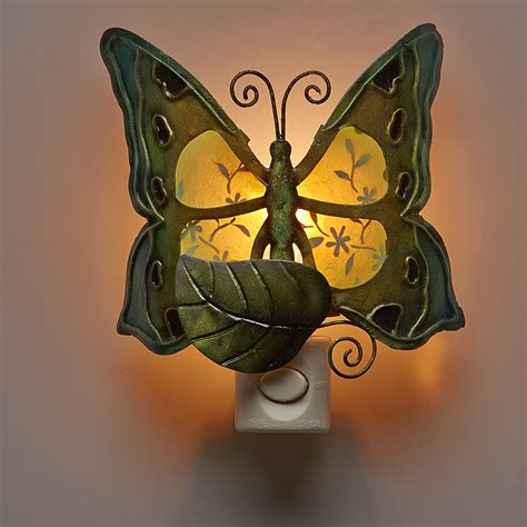 Deco Breeze Decor Butterfly Night Light And Reviews Wayfair