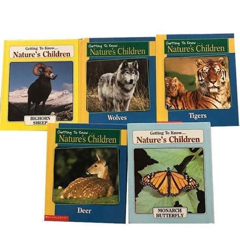 Natures Children Animal Nonfiction Ages 7 10 5 Books 15