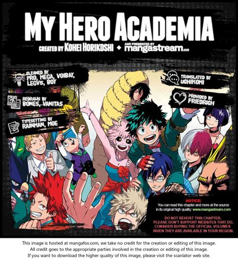 My Hero Academia Chapter 106 My Hero Academia Manga Online