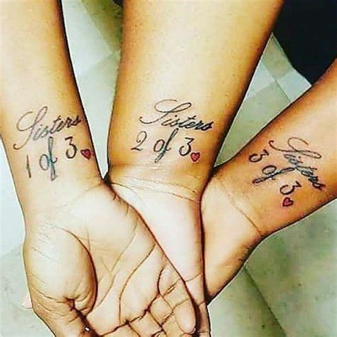 Pin By Haillow Ungraceful On Aww Three Sister Tattoos