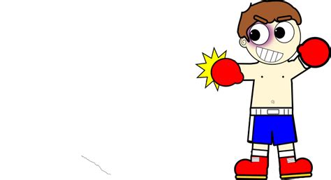 Cartoon Boxer Man Openclipart