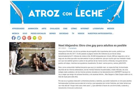 Noel Alejandro Otro Cine Gay Para Adultos Es Posible Noel Alejandro
