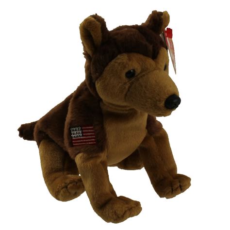 Ty Beanie Baby Courage The Nypd Dog 6 Inch Mint Sell2bbnovelties