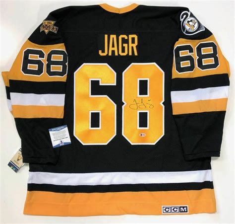 He's having trouble finding work in the nhl. Jaromir Jagr Signed Jersey - 1992 Stanley Cup Beckett Coa ...