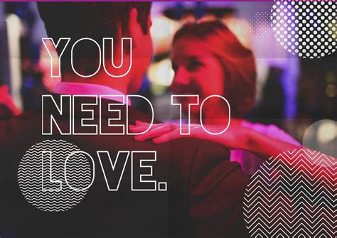 All You Need Is Love Quote Couple Dancing Party Dance Pink Smile Blond