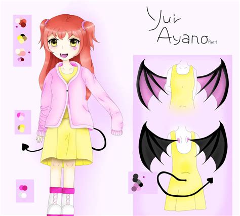 Yui Ayano Incomplete Character Sheet By Yuiayano On Deviantart