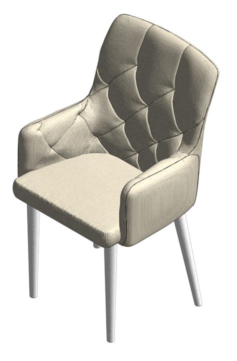 Revit Chair 3 Model And Object