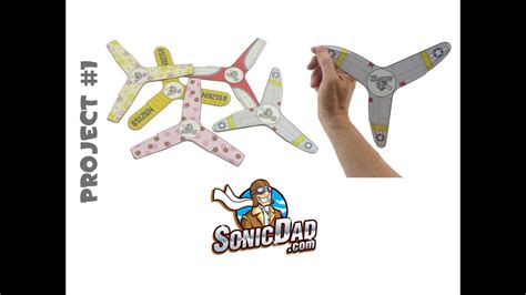 Maybe you would like to learn more about one of these? Indoor Boomerang - SonicDad Project #1 - YouTube