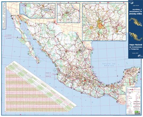 Mapa De La Republica Mexicana Sct