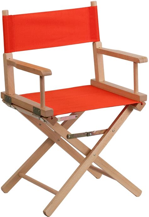 Standard Height Red Directors Chair Tyd02 Rd Gg Renegade Furniture